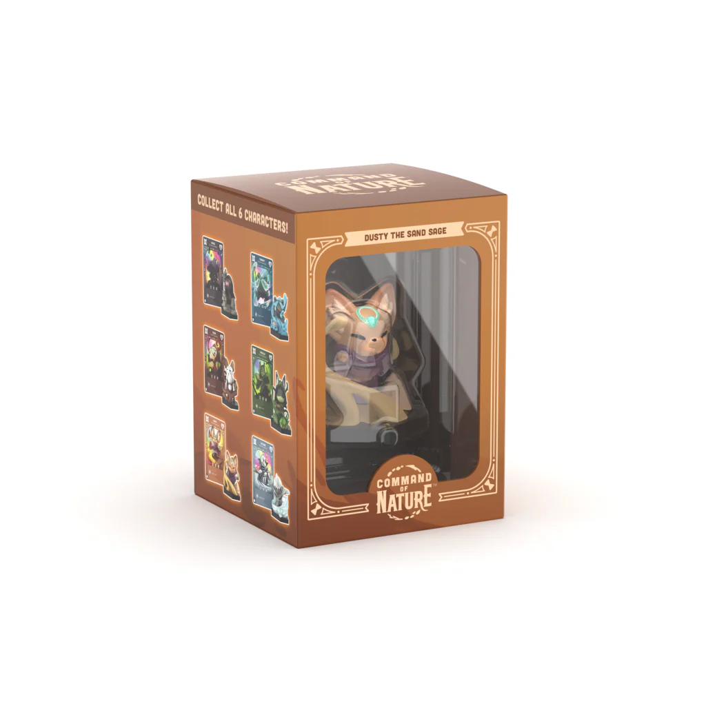 Command of Nature: Dusty the Sand Sage Vinyl Figure - Image 2